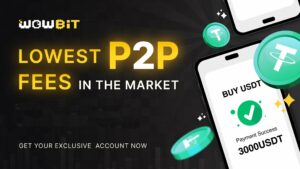 WowBit lowest p2p fee