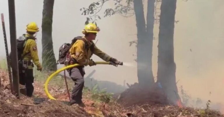 california wildfire smoke