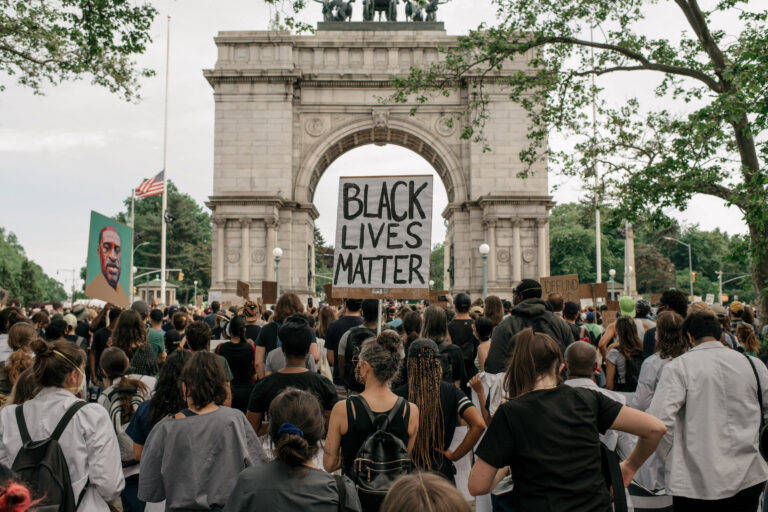 getty george floyd protest 2020 wash square park