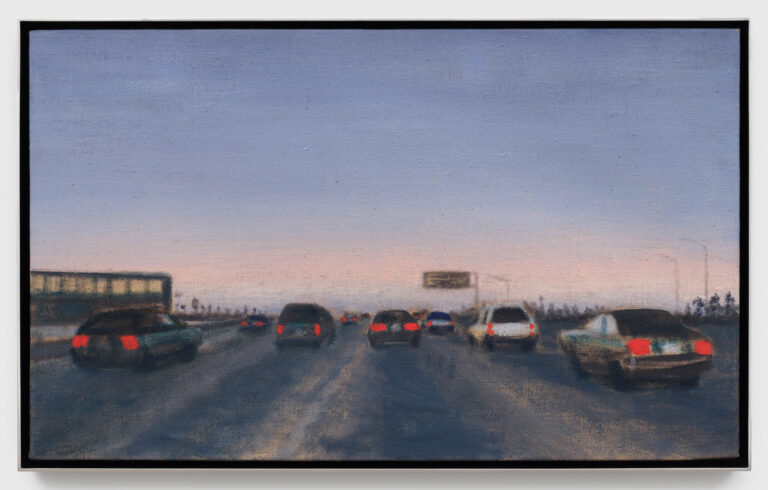 Jane Dickson traffic painting LA